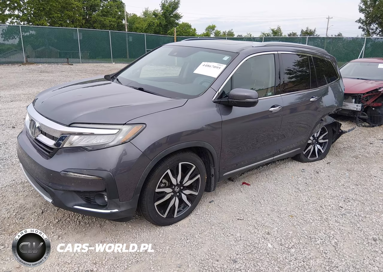2021 Honda Pilot 2Wd Touring 8 Passenger VIN:5FNYF5H98MB020277 - 2