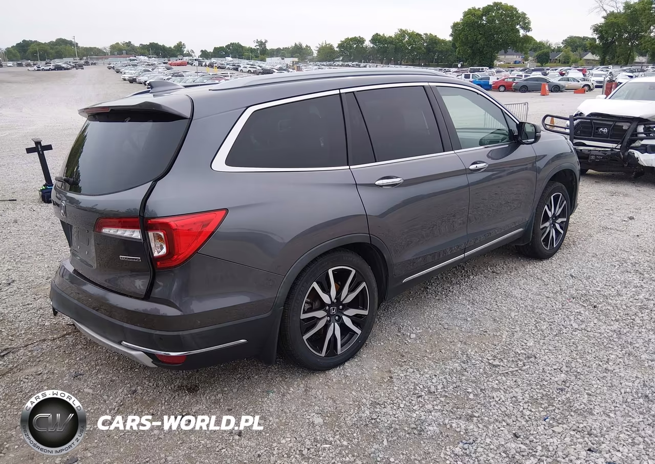 2021 Honda Pilot 2Wd Touring 8 Passenger VIN:5FNYF5H98MB020277 - 4