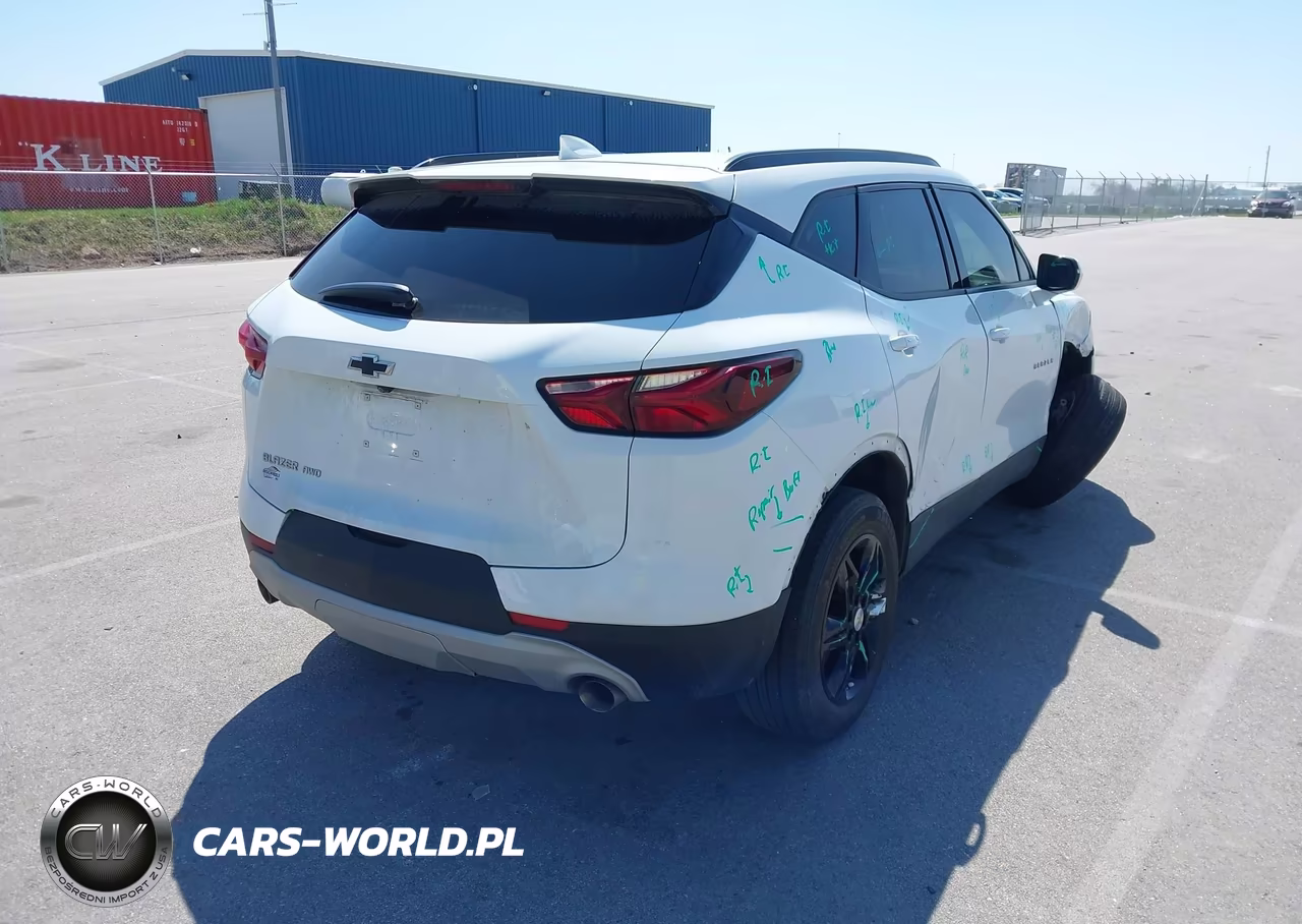 2022 Chevrolet Blazer Awd 2Lt VIN:3GNKBHR46NS225456 - 4