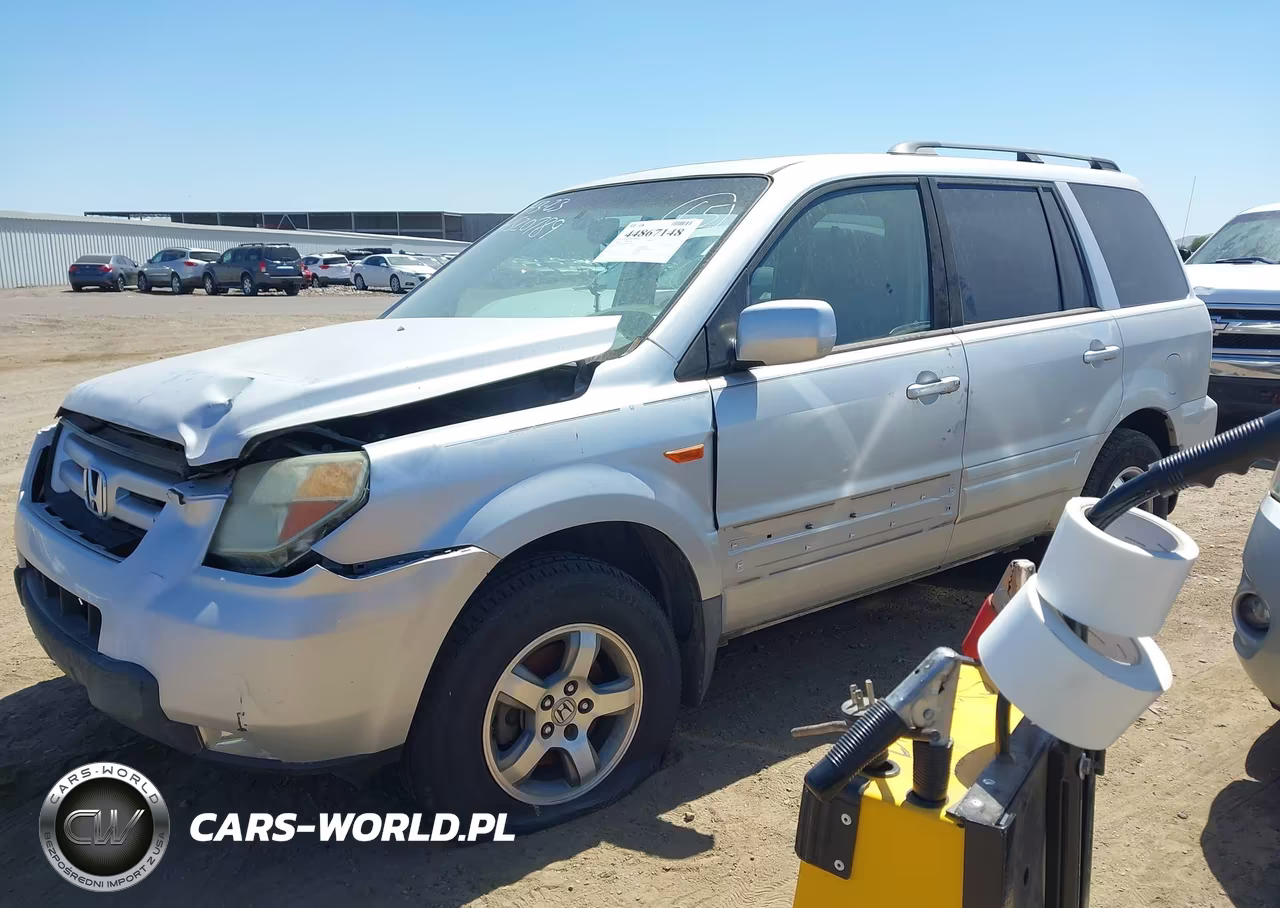 2006 Honda Pilot Ex-L VIN:2HKYF18516H524728 - 2