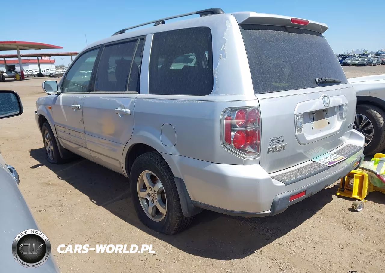 2006 Honda Pilot Ex-L VIN:2HKYF18516H524728 - 3