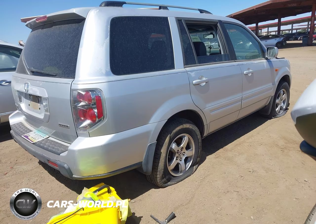 2006 Honda Pilot Ex-L VIN:2HKYF18516H524728 - 4