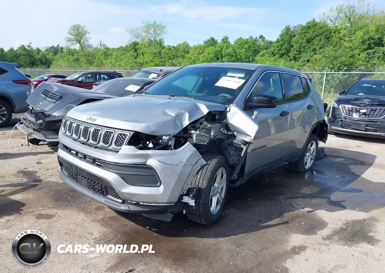 2024 Jeep Compass Sport 4X4 VIN:3C4NJDAN2RT580632 - 2