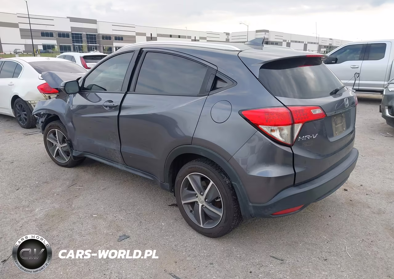 2022 Honda Hr-V 2Wd Ex-L VIN:3CZRU5H72NM702541 - 3