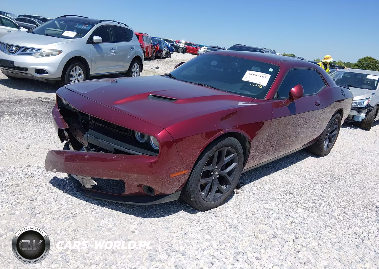 2021 Dodge Challenger Sxt VIN:2C3CDZAG9MH552586 - 2