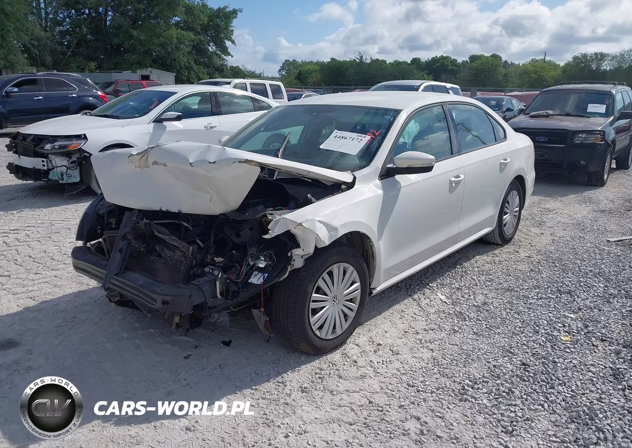 2014 Volkswagen Passat 2.5L S VIN:1VWAP7A31EC026689 - 2