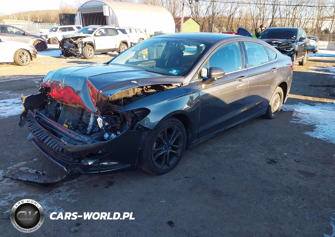 2018 Ford Fusion S VIN:3FA6P0G73JR244449 - 2