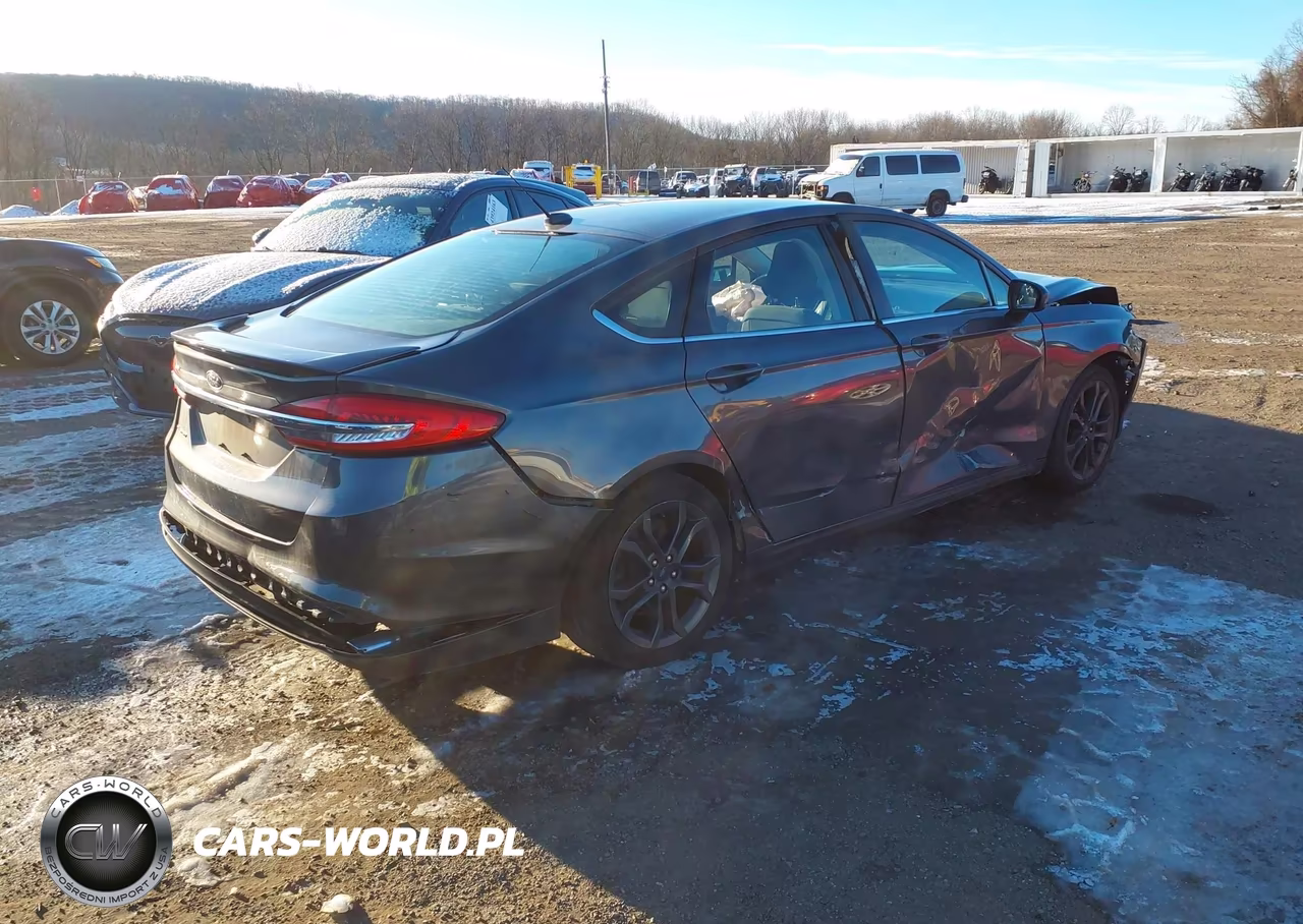 2018 Ford Fusion S VIN:3FA6P0G73JR244449 - 4