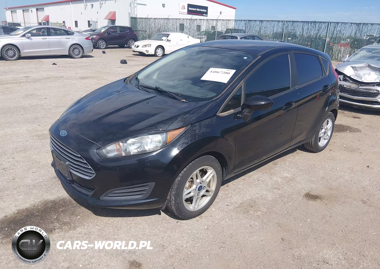 2019 Ford Fiesta Se VIN:3FADP4EJ7KM163451 - 2