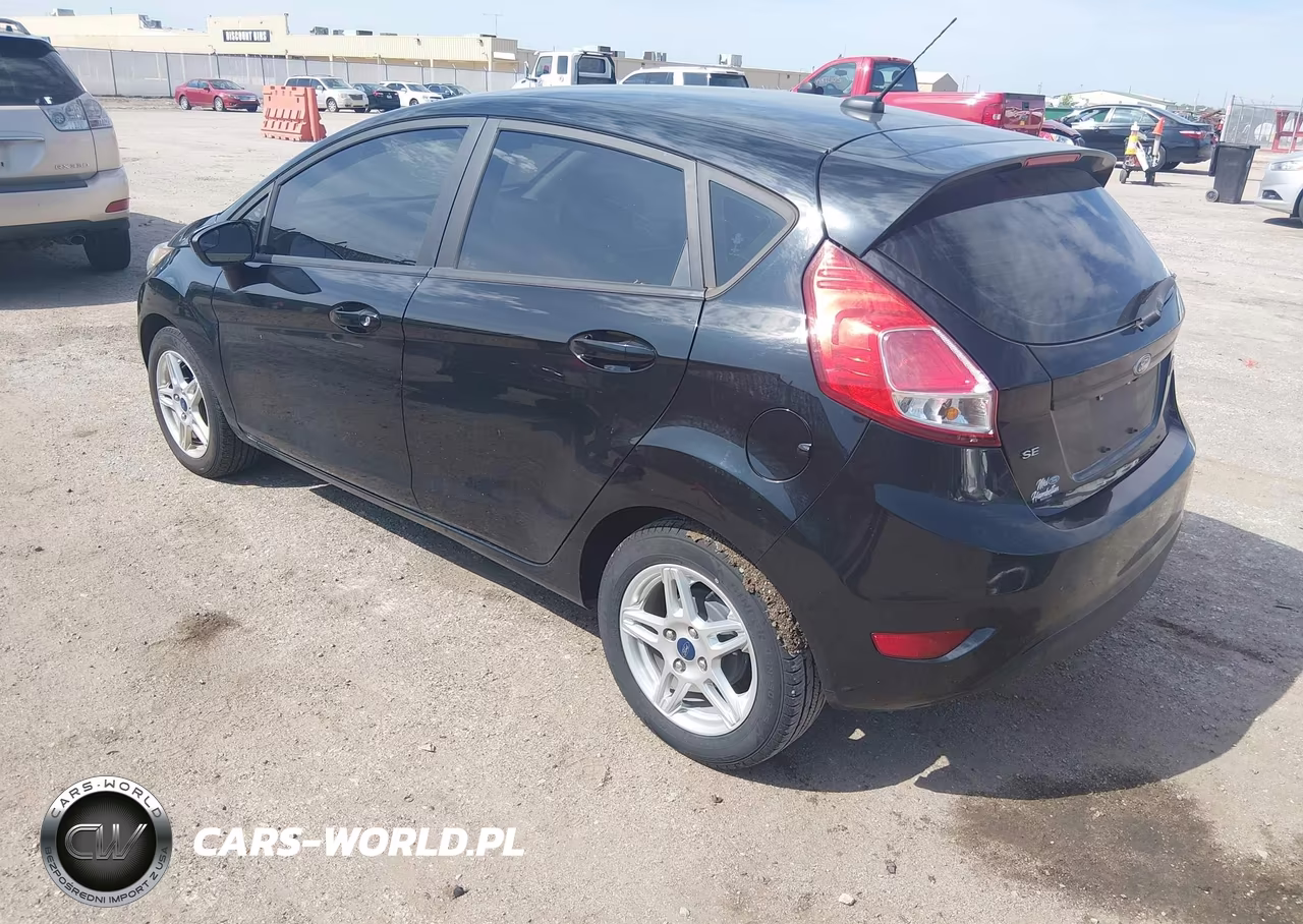 2019 Ford Fiesta Se VIN:3FADP4EJ7KM163451 - 3