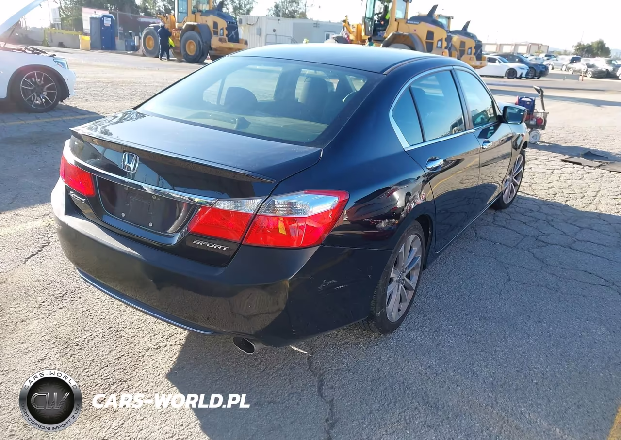 2014 Honda Accord Sport VIN:1HGCR2F52EA037815 - 4