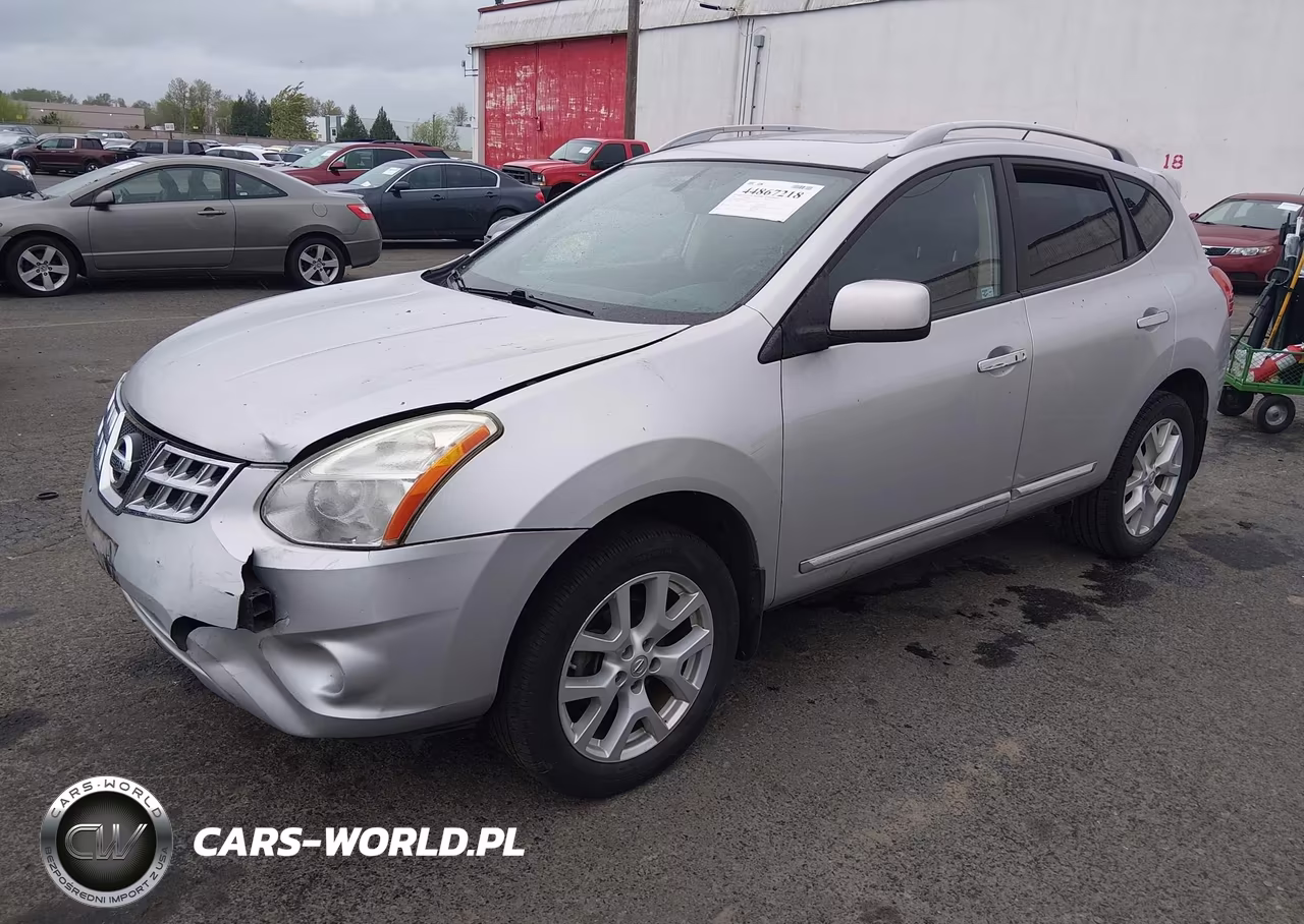 2011 Nissan Rogue Sv VIN:JN8AS5MV5BW669533 - 2