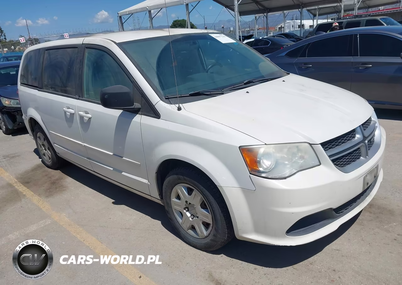 2012 Dodge Grand Caravan Se-Avp