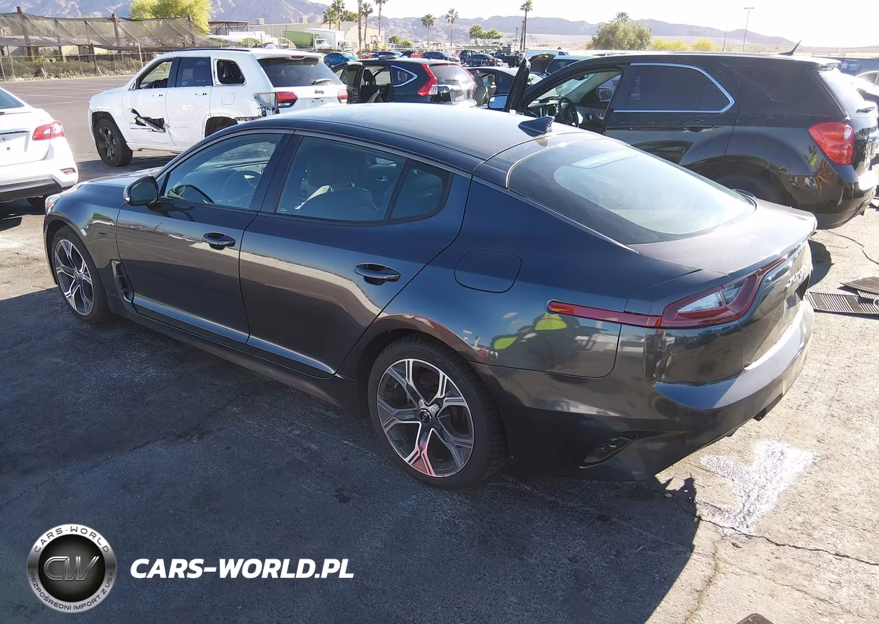 2021 Kia Stinger Gt-Line VIN:KNAE15LA6M6090100 - 3