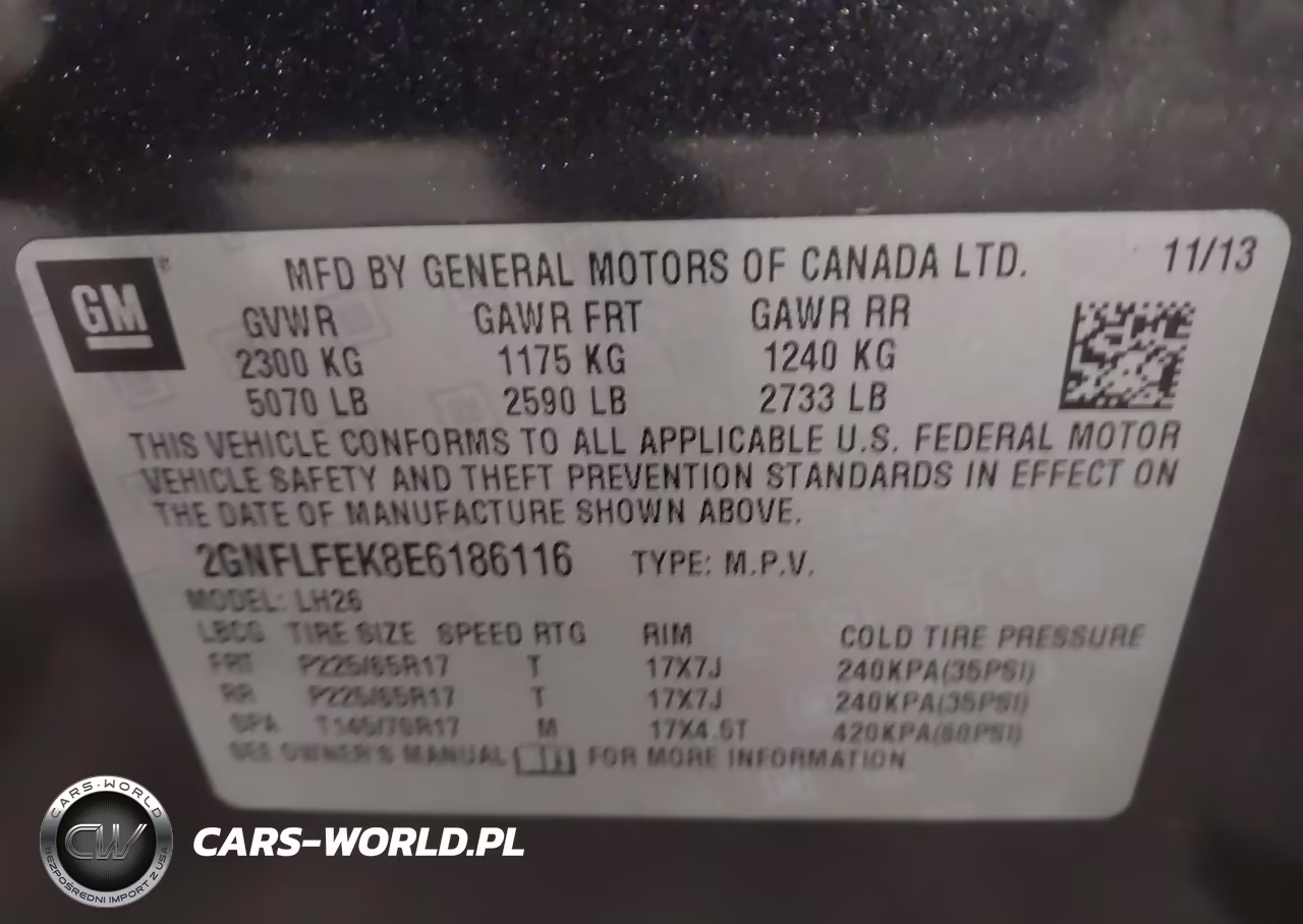 2014 Chevrolet Equinox 1Lt VIN:2GNFLFEK8E6186116 - 9
