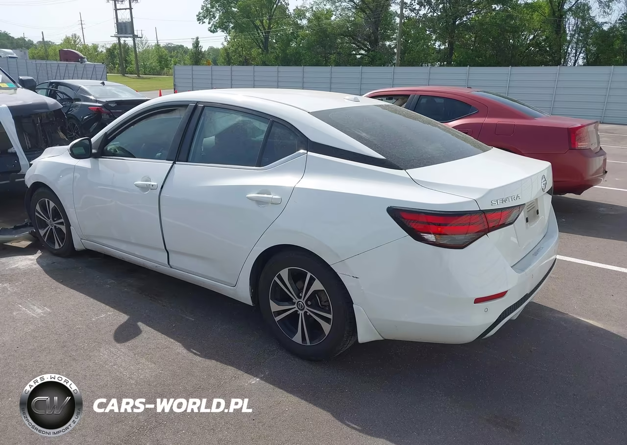 2022 Nissan Sentra Sv Xtronic Cvt VIN:3N1AB8CVXNY271619 - 3