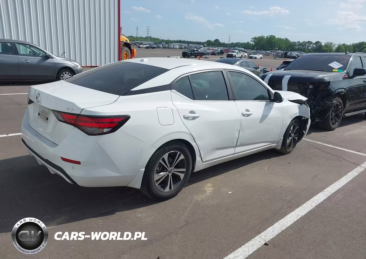 2022 Nissan Sentra Sv Xtronic Cvt VIN:3N1AB8CVXNY271619 - 4
