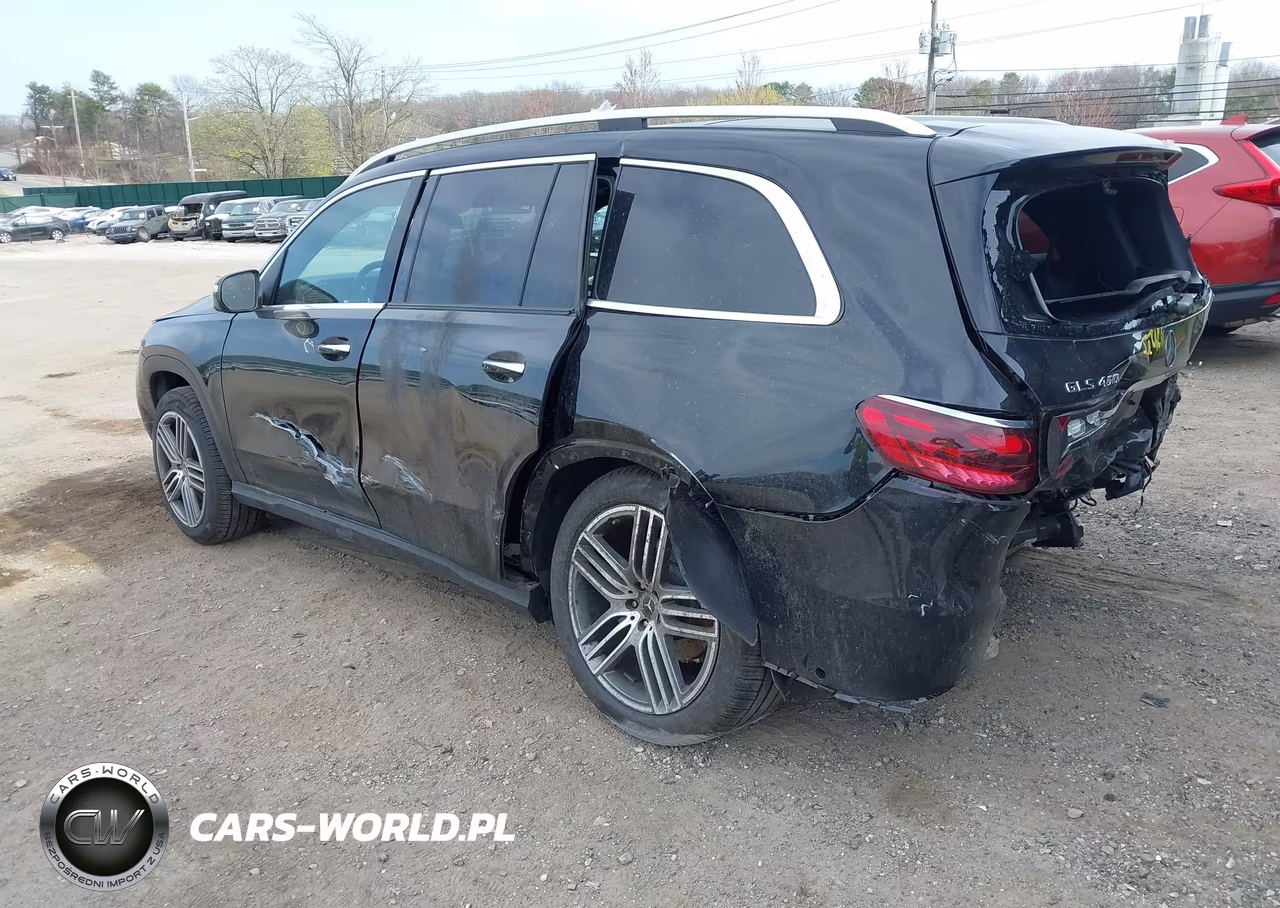 2025 Mercedes-Benz Gls 450 4Matic VIN:4JGFF5KEXSB491002 - 3