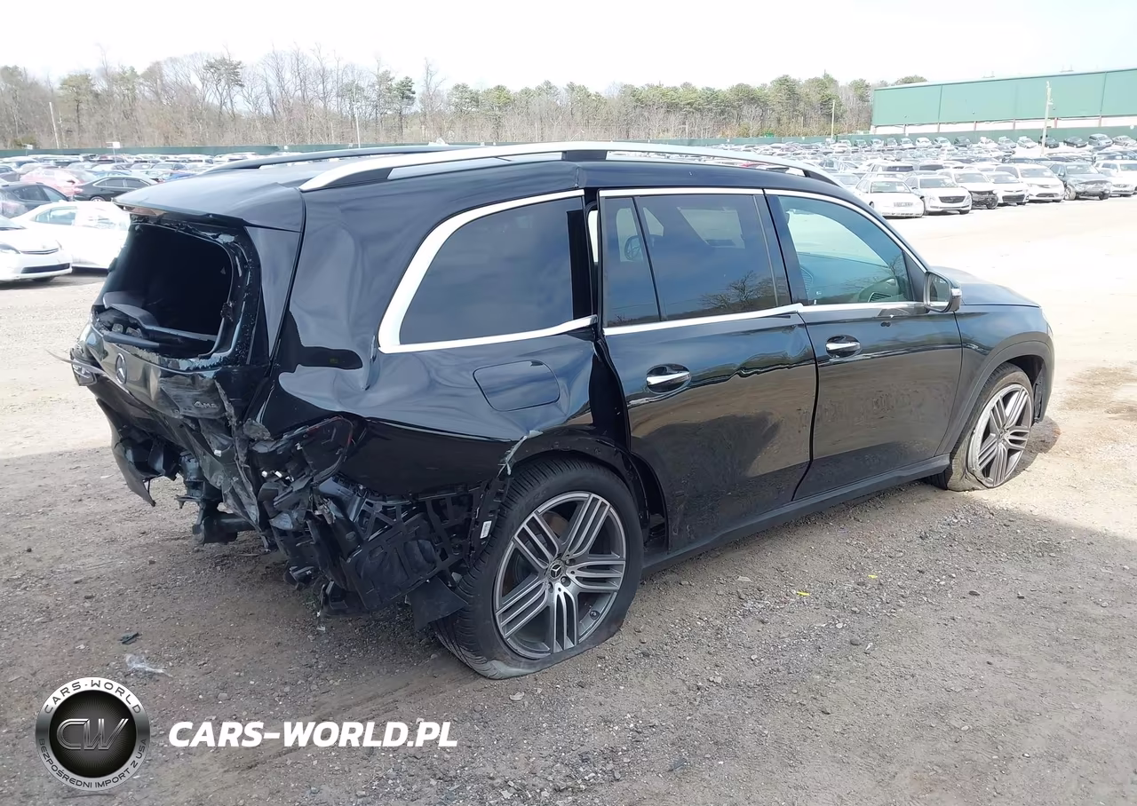2025 Mercedes-Benz Gls 450 4Matic VIN:4JGFF5KEXSB491002 - 4