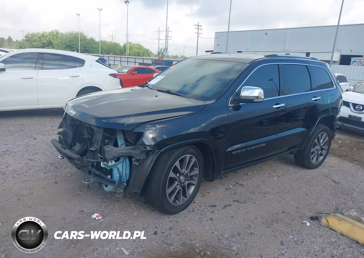2017 Jeep Grand Cherokee Overland 4X4 VIN:1C4RJFCG2HC790072 - 2
