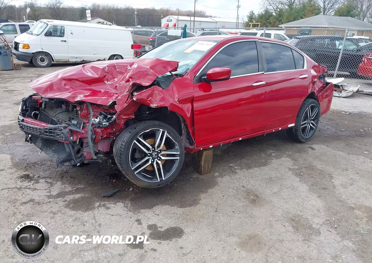 2017 Honda Accord Sport Se VIN:1HGCR2F18HA070240 - 2