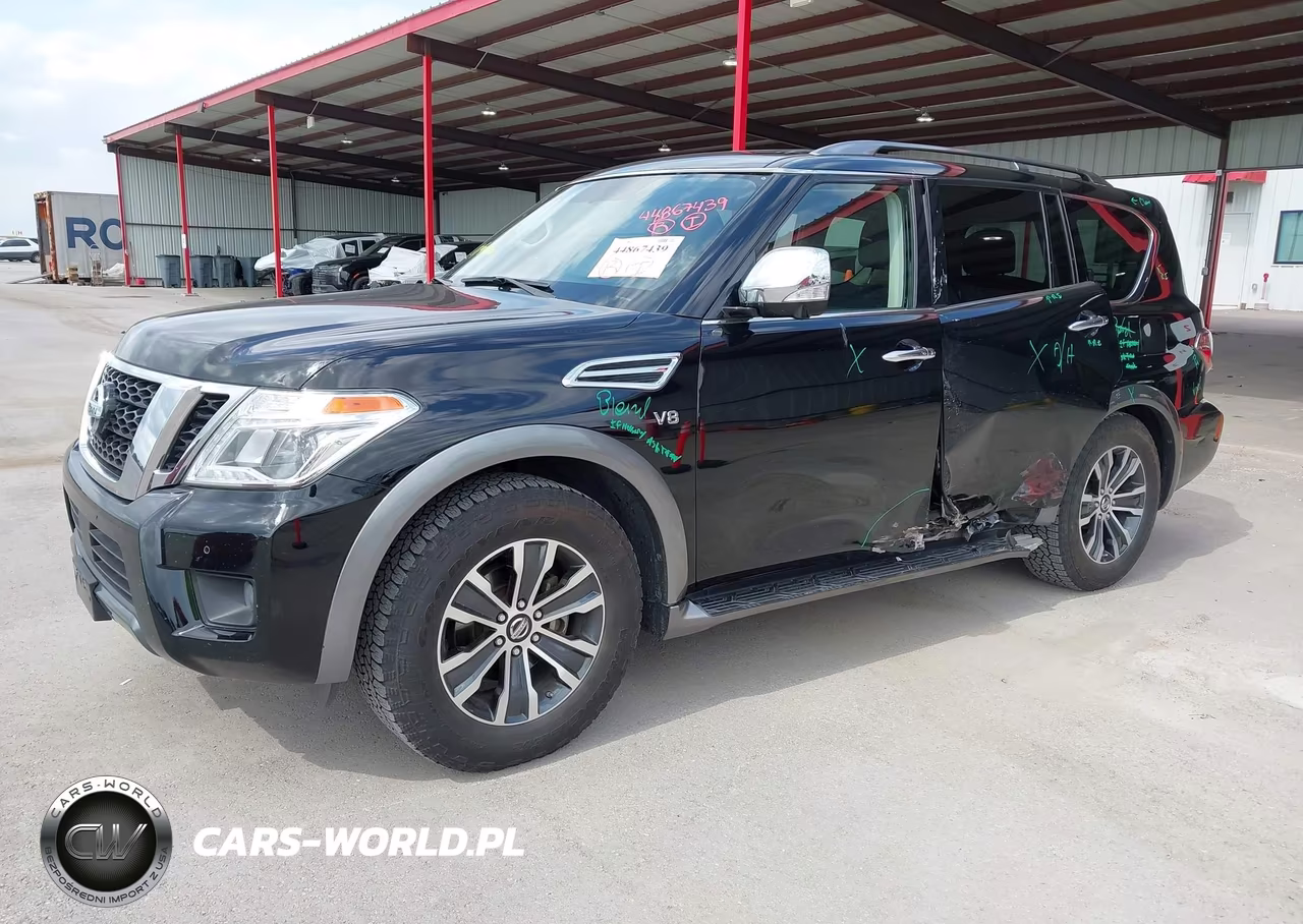 2020 Nissan Armada Sl 2Wd VIN:JN8AY2ND3L9112607 - 2