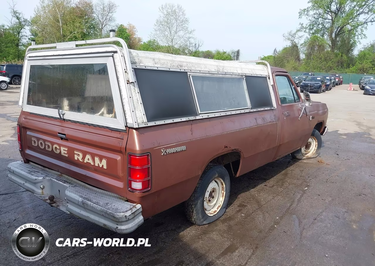 1984 Dodge D-Series D150 VIN:1B7FD14H2ES362377 - 4