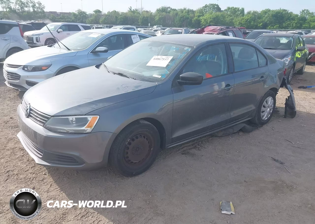 2014 Volkswagen Jetta 2.0L S VIN:3VW2K7AJ6EM223048 - 2