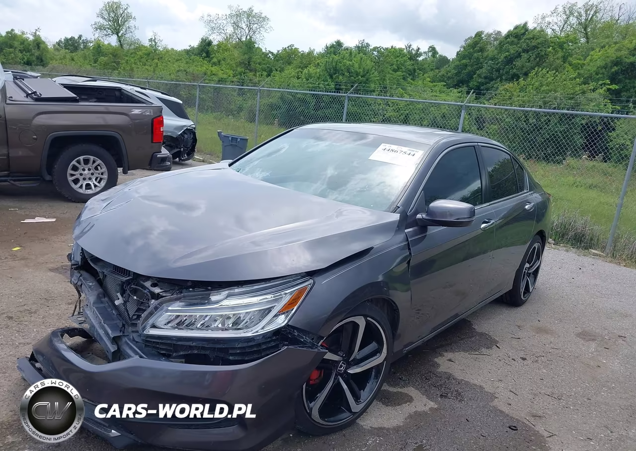 2016 Honda Accord Ex-L VIN:1HGCR2F87GA192938 - 2