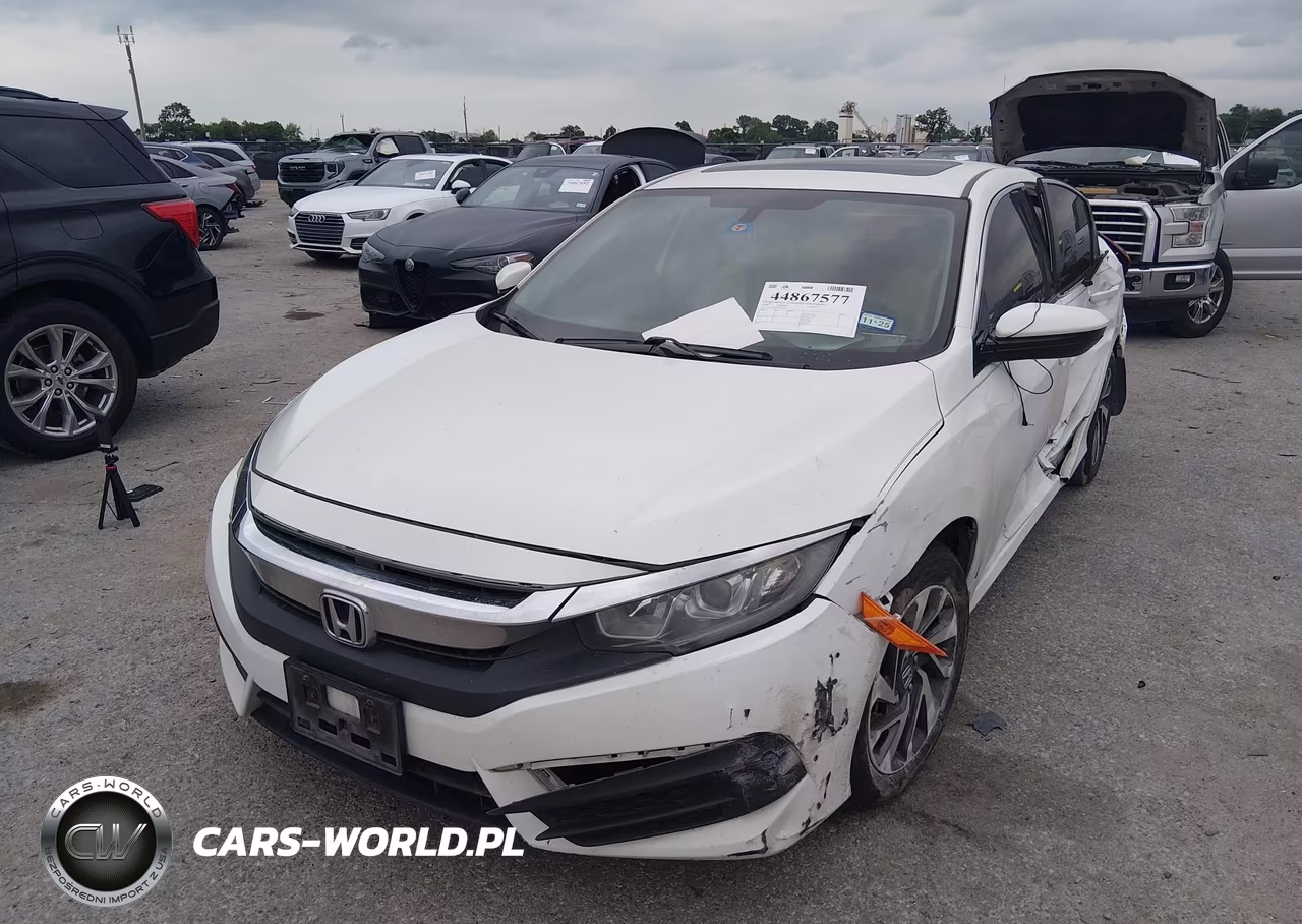 2018 Honda Civic Ex VIN:19XFC2F77JE037718 - 2