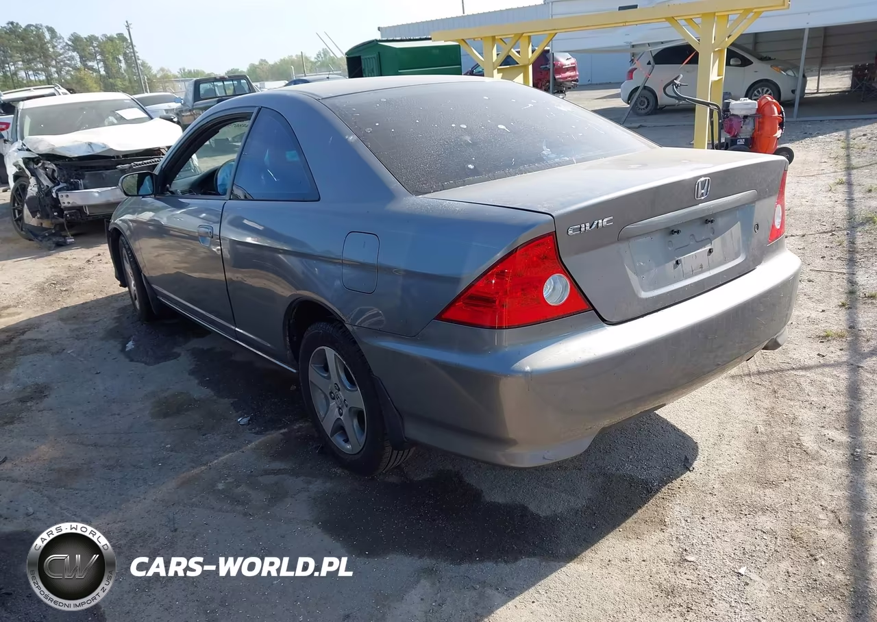 2004 Honda Civic Ex VIN:1HGEM22914L018983 - 3