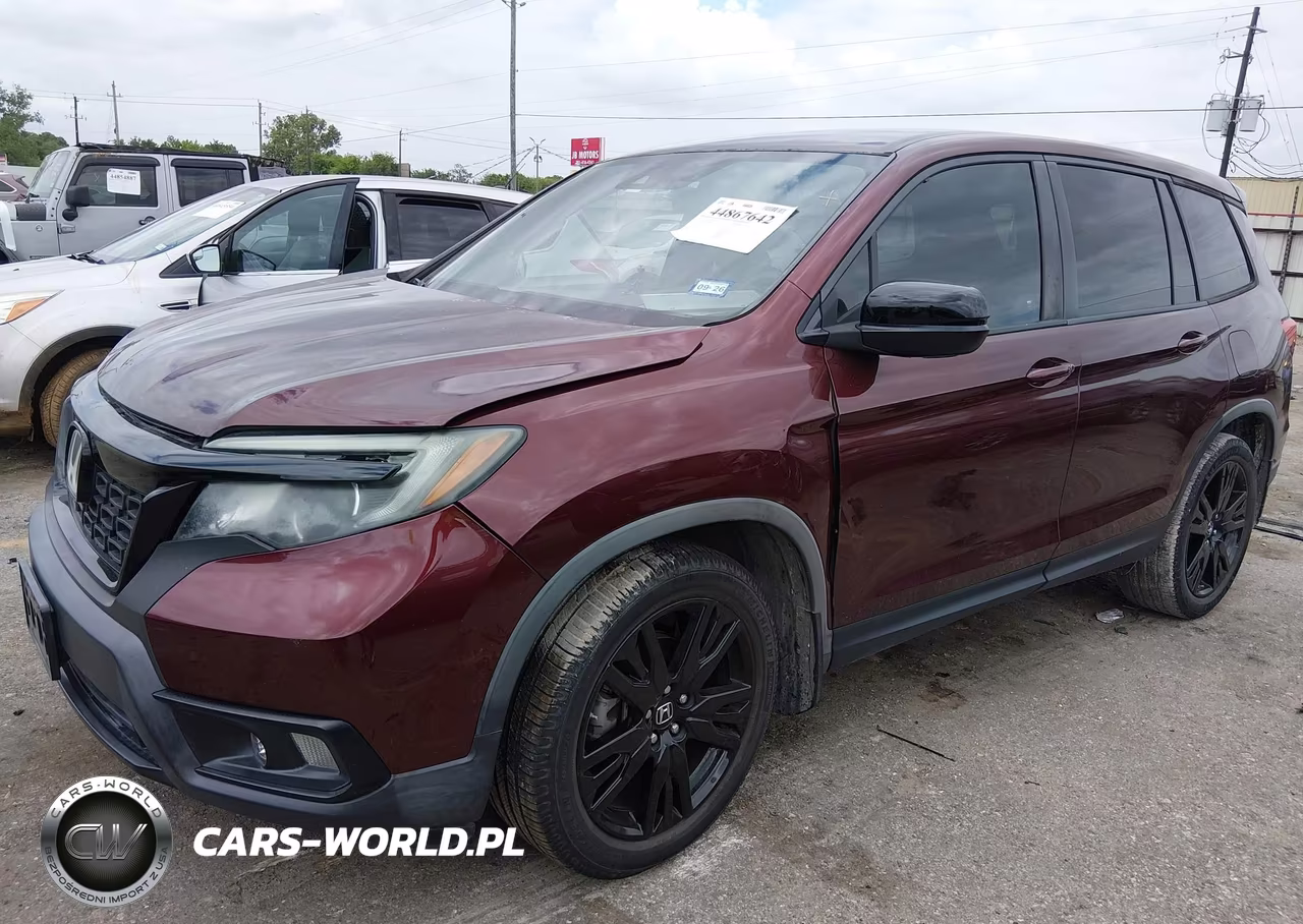 2019 Honda Passport Sport VIN:5FNYF7H28KB011476 - 2