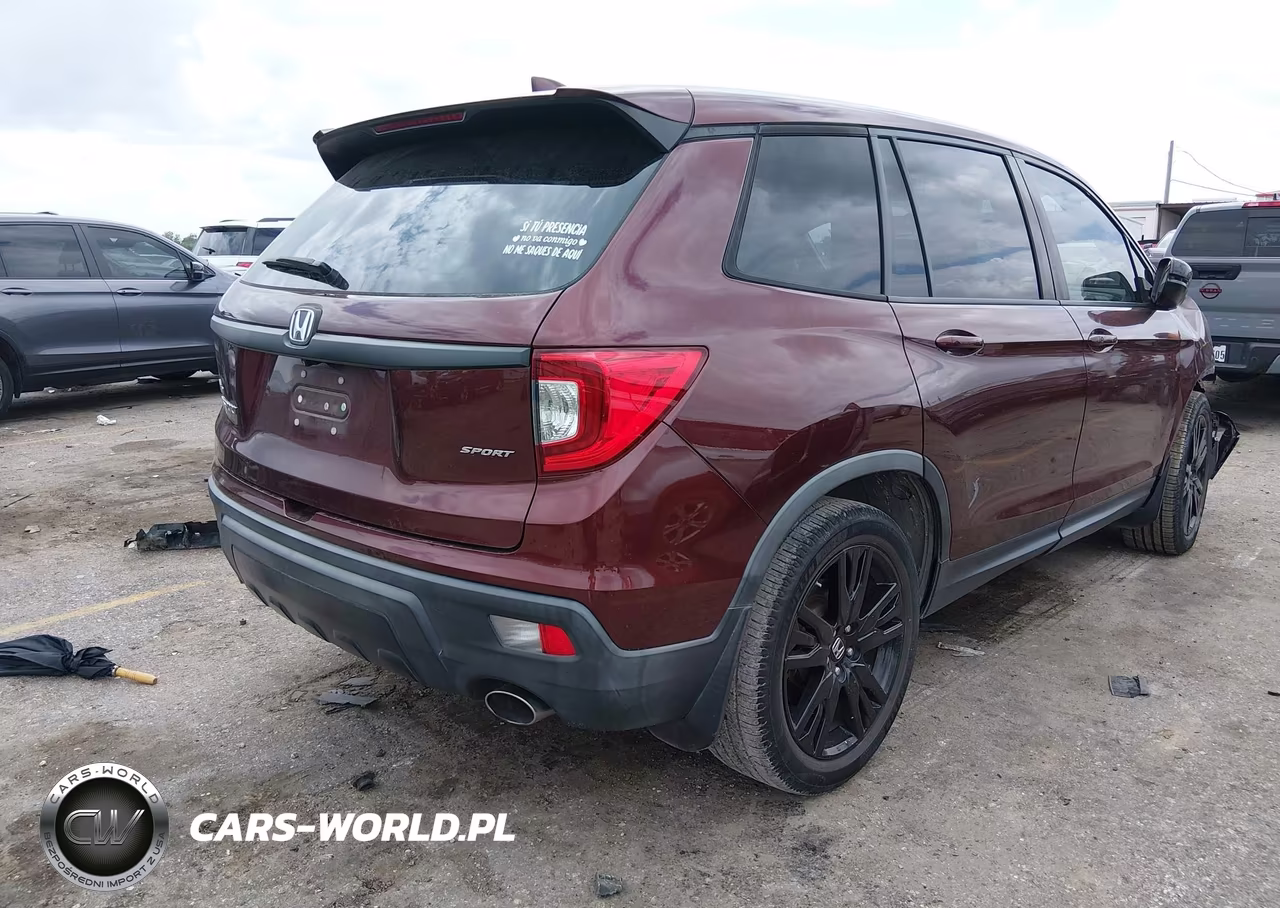 2019 Honda Passport Sport VIN:5FNYF7H28KB011476 - 4