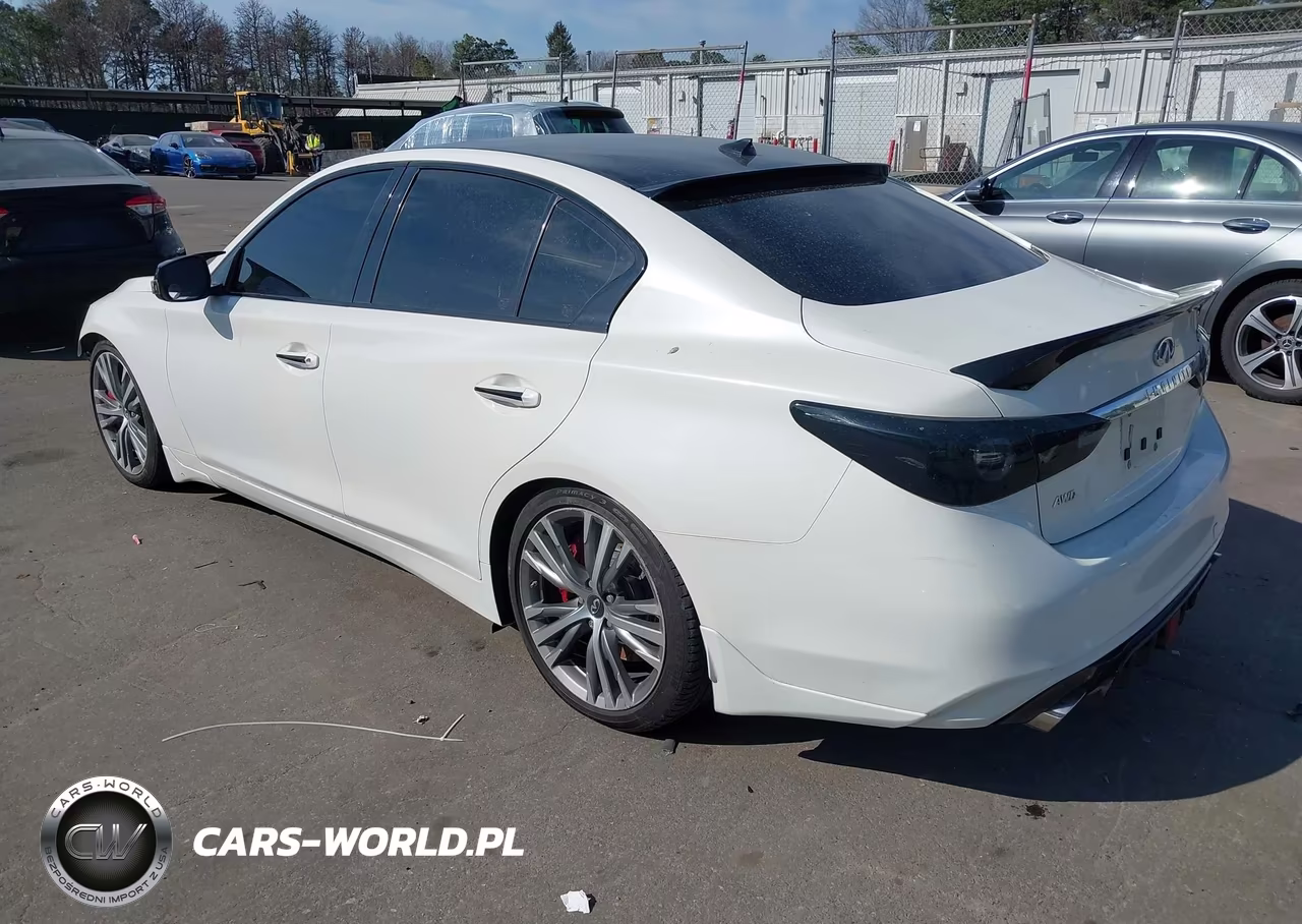2018 Infiniti Q50 3.0T Sport VIN:JN1EV7ARXJM443962 - 3