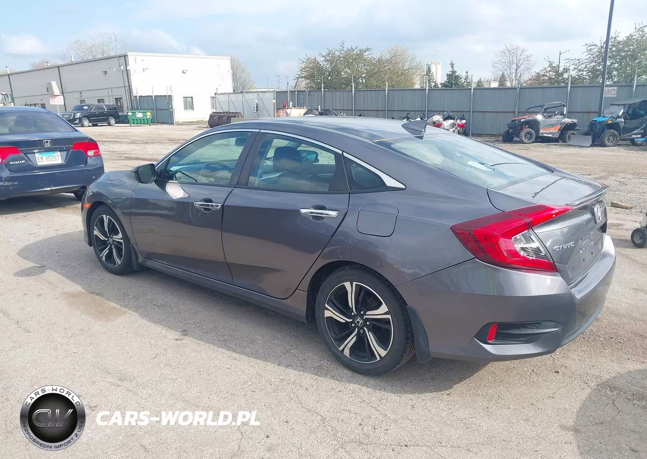 2017 Honda Civic Touring VIN:19XFC1F98HE015247 - 3