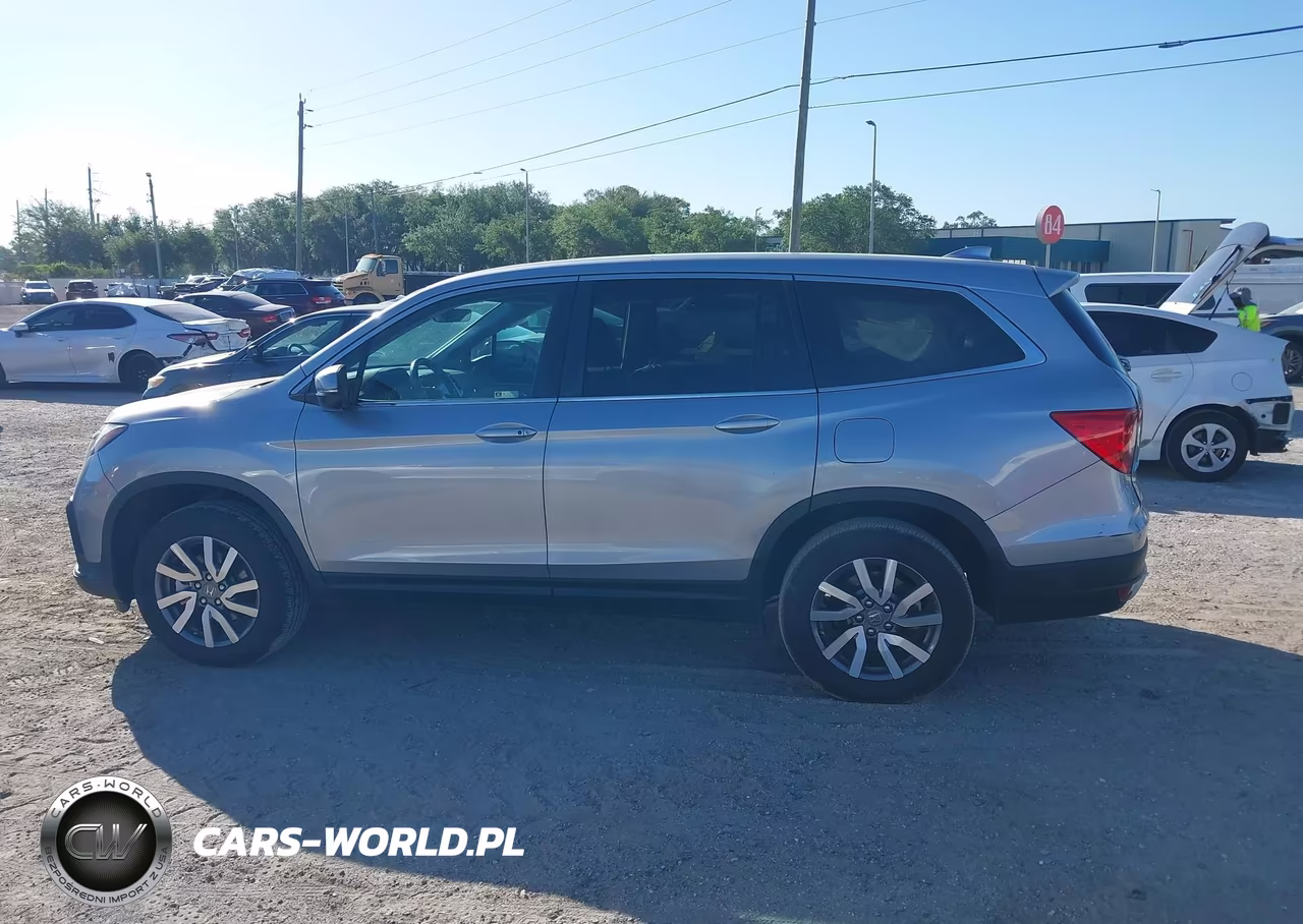 2021 Honda Pilot Awd Ex-L VIN:5FNYF6H53MB090028 - 14