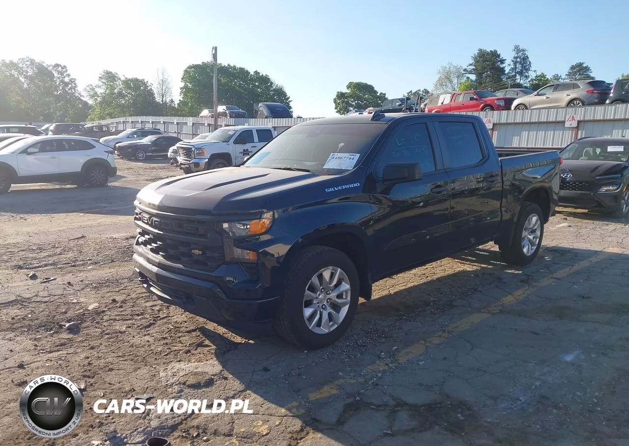 2024 Chevrolet Silverado 1500 2Wd Short Bed Custom VIN:1GCPABEK4RZ259083 - 2