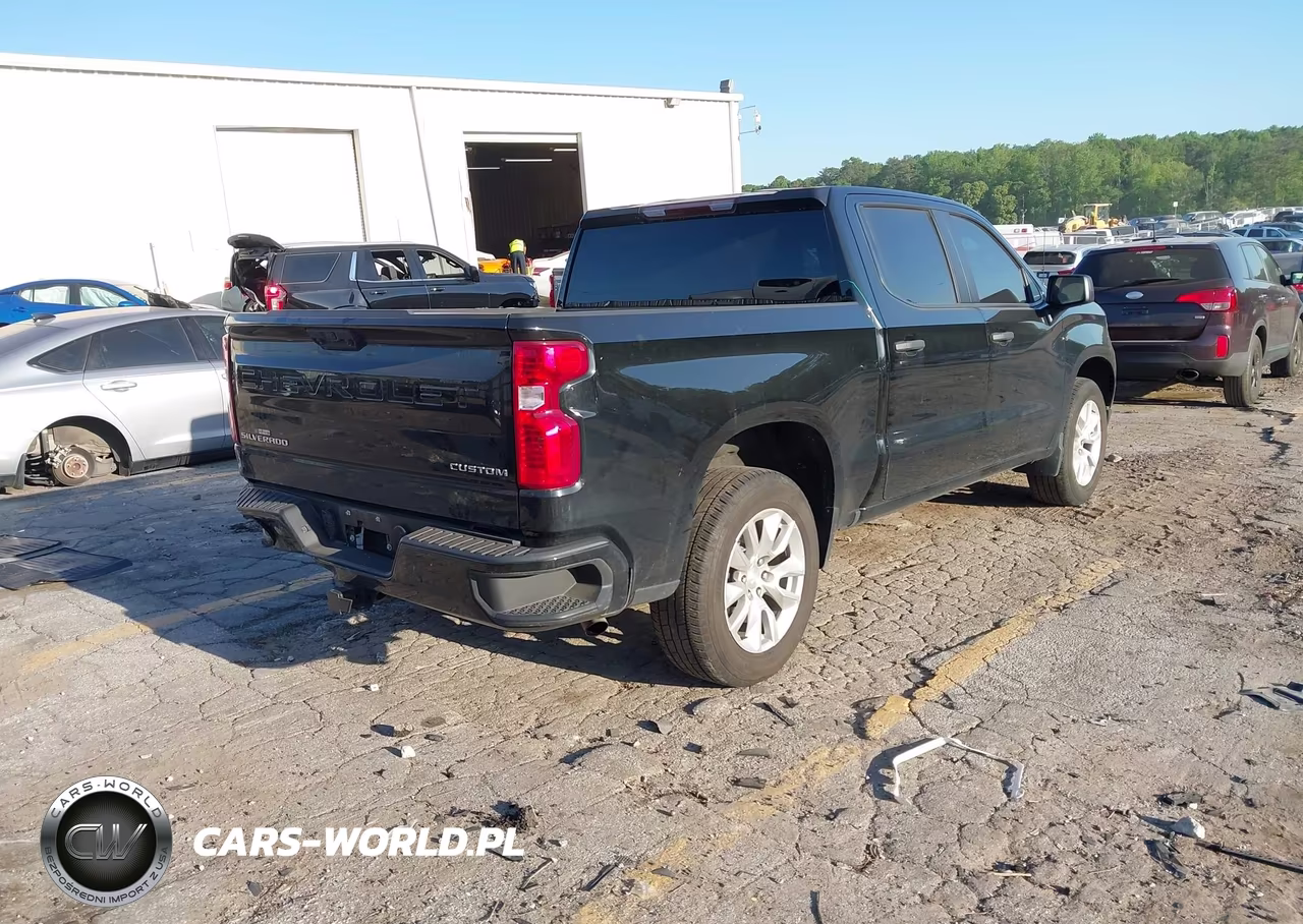 2024 Chevrolet Silverado 1500 2Wd Short Bed Custom VIN:1GCPABEK4RZ259083 - 4