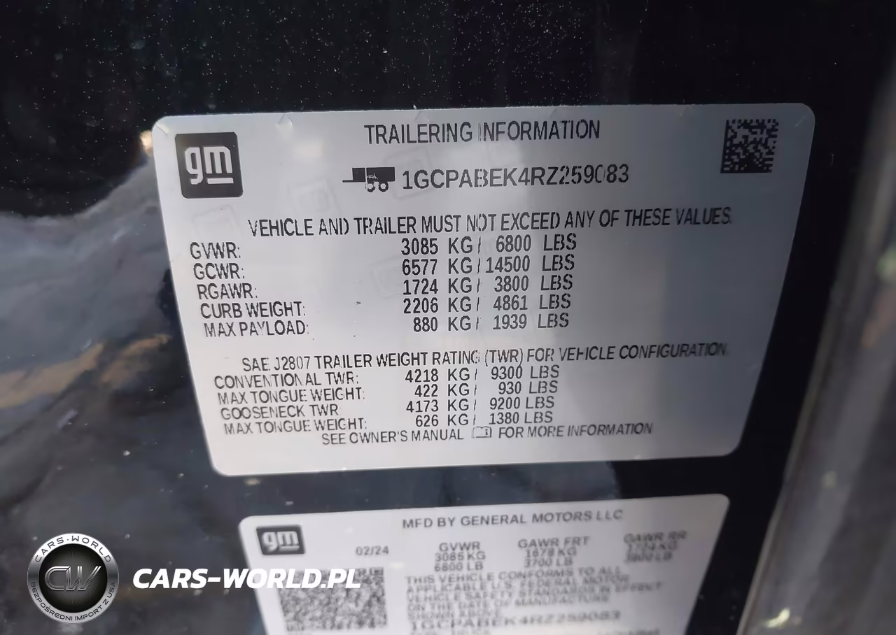 2024 Chevrolet Silverado 1500 2Wd Short Bed Custom VIN:1GCPABEK4RZ259083 - 9
