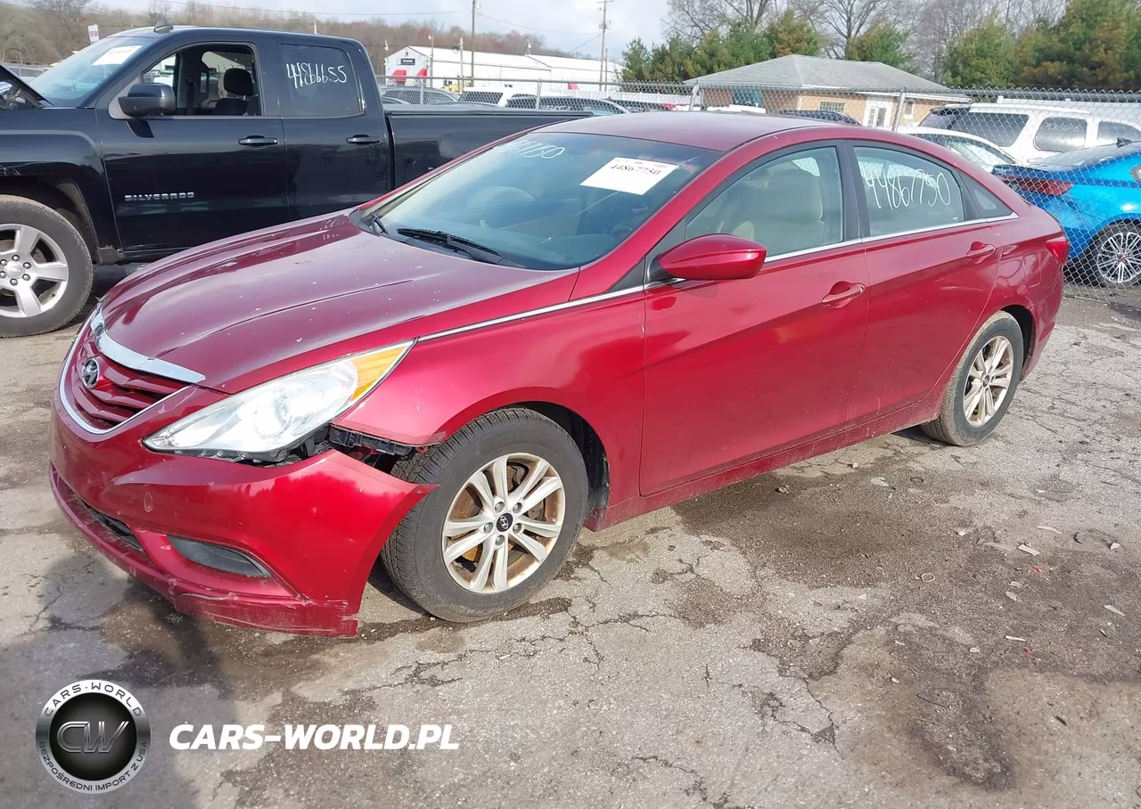 2013 Hyundai Sonata Gls VIN:5NPEB4AC9DH753759 - 2