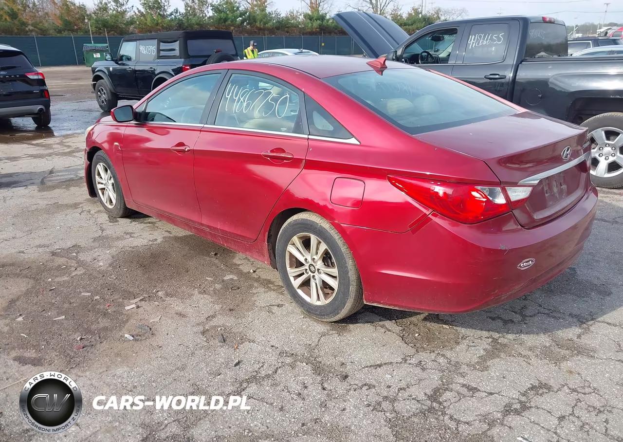 2013 Hyundai Sonata Gls VIN:5NPEB4AC9DH753759 - 3