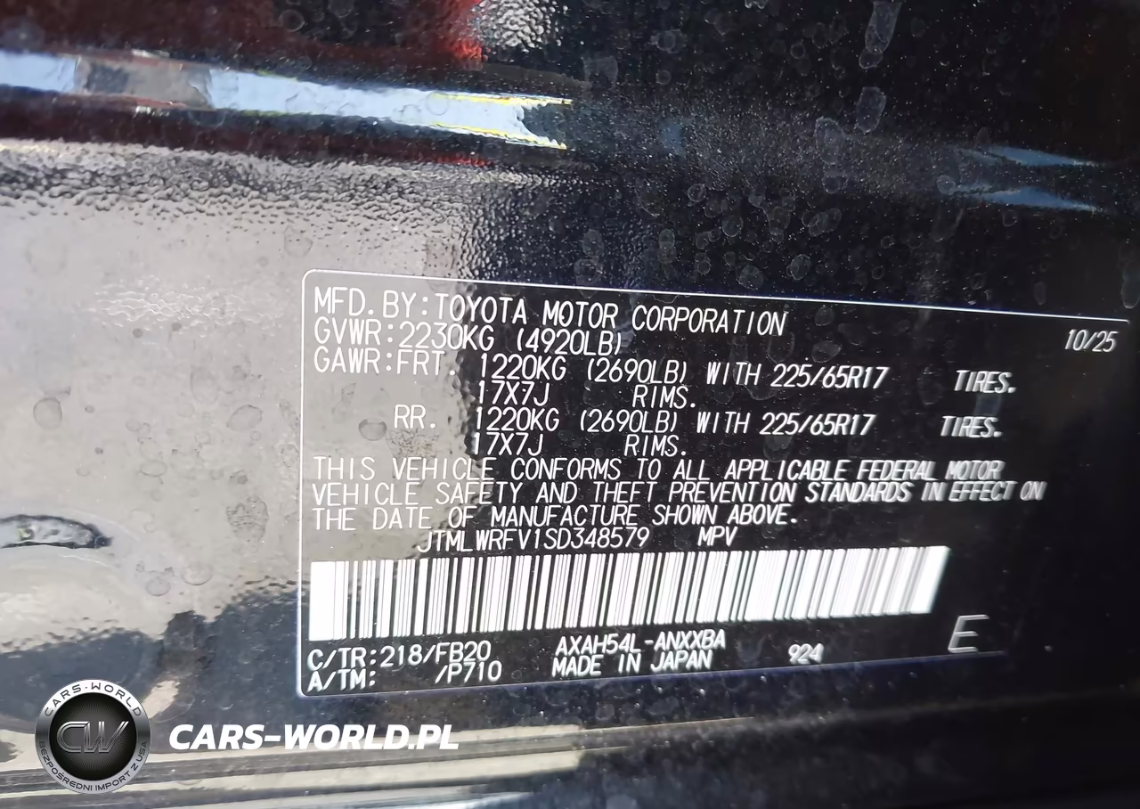 2025 Toyota Rav4 Hybrid Le VIN:JTMLWRFV1SD348579 - 9