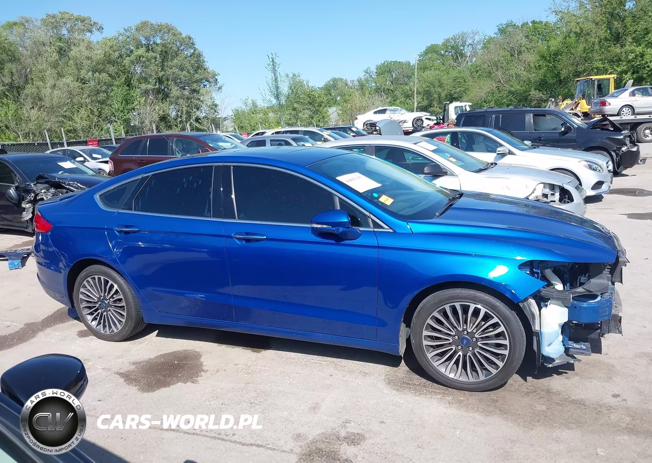 2018 Ford Fusion Titanium VIN:3FA6P0D97JR154873 - 14