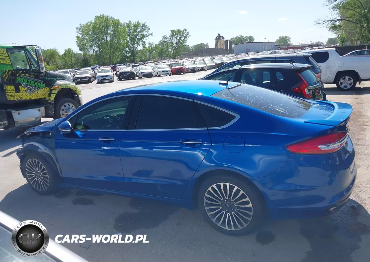 2018 Ford Fusion Titanium VIN:3FA6P0D97JR154873 - 15