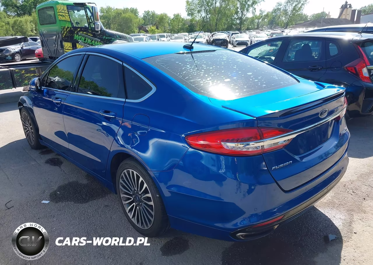 2018 Ford Fusion Titanium VIN:3FA6P0D97JR154873 - 3