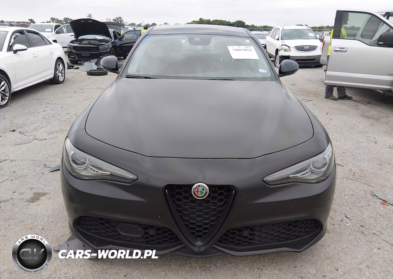 2018 Alfa Romeo Giulia Ti Sport Rwd VIN:ZARFAECN9J7594727 - 13