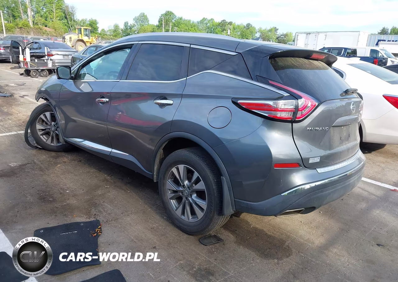2015 Nissan Murano Sl VIN:5N1AZ2MG6FN233529 - 3