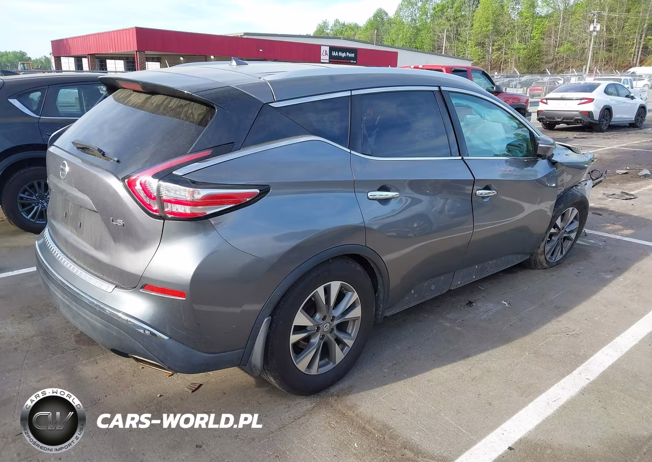 2015 Nissan Murano Sl VIN:5N1AZ2MG6FN233529 - 4