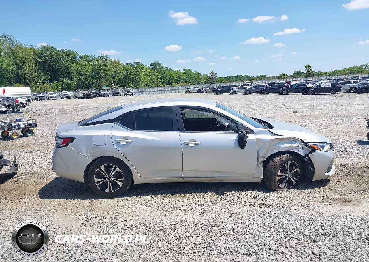 2021 Nissan Sentra Sv Xtronic Cvt VIN:3N1AB8CV6MY235618 - 13