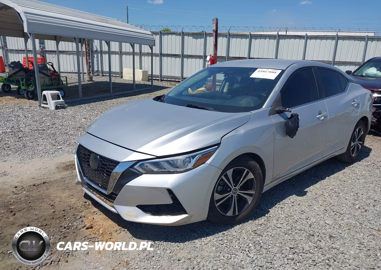 2021 Nissan Sentra Sv Xtronic Cvt VIN:3N1AB8CV6MY235618 - 2